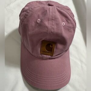 Carhartt Dusty Pink Canvas Gforce Adjustable Hat Logo Patch